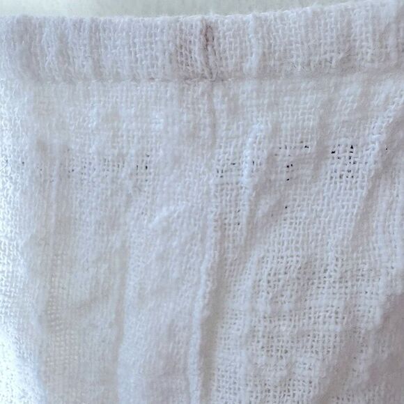 All That Remains Cotton Gauzy Midi Dress White Australian Sustainable AU12/US 8 - Picture 11 of 13